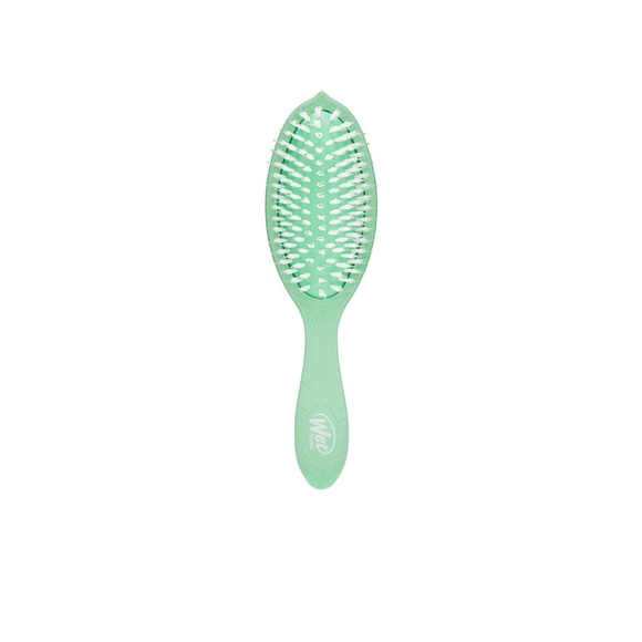 Wet Brush Go Green Tea Tree Oil Infused Treatment & Shine Brush New💚 - Picture 2 of 7